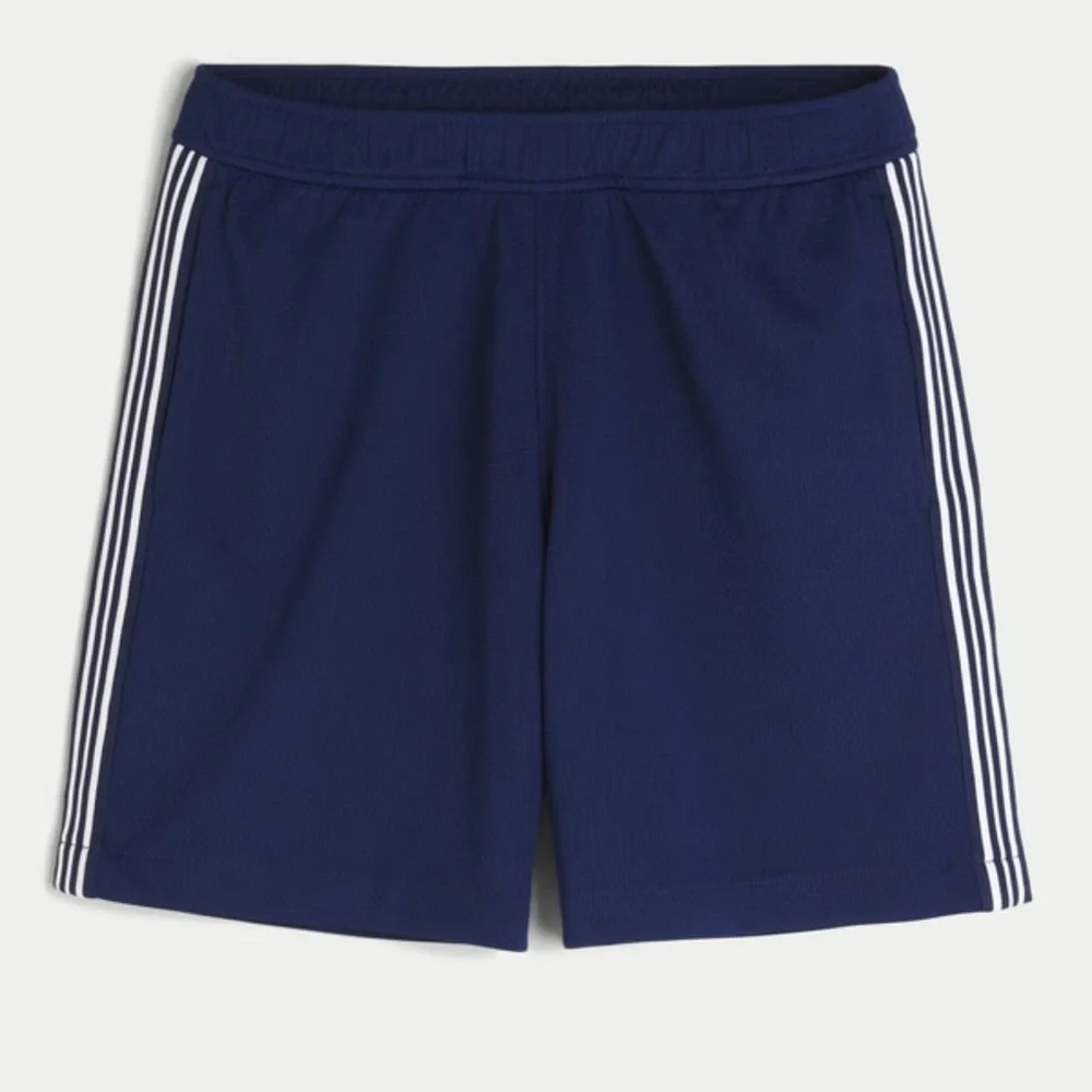 Hollister Men's Navy Baggy Mesh Basketball Shorts NWT Size S